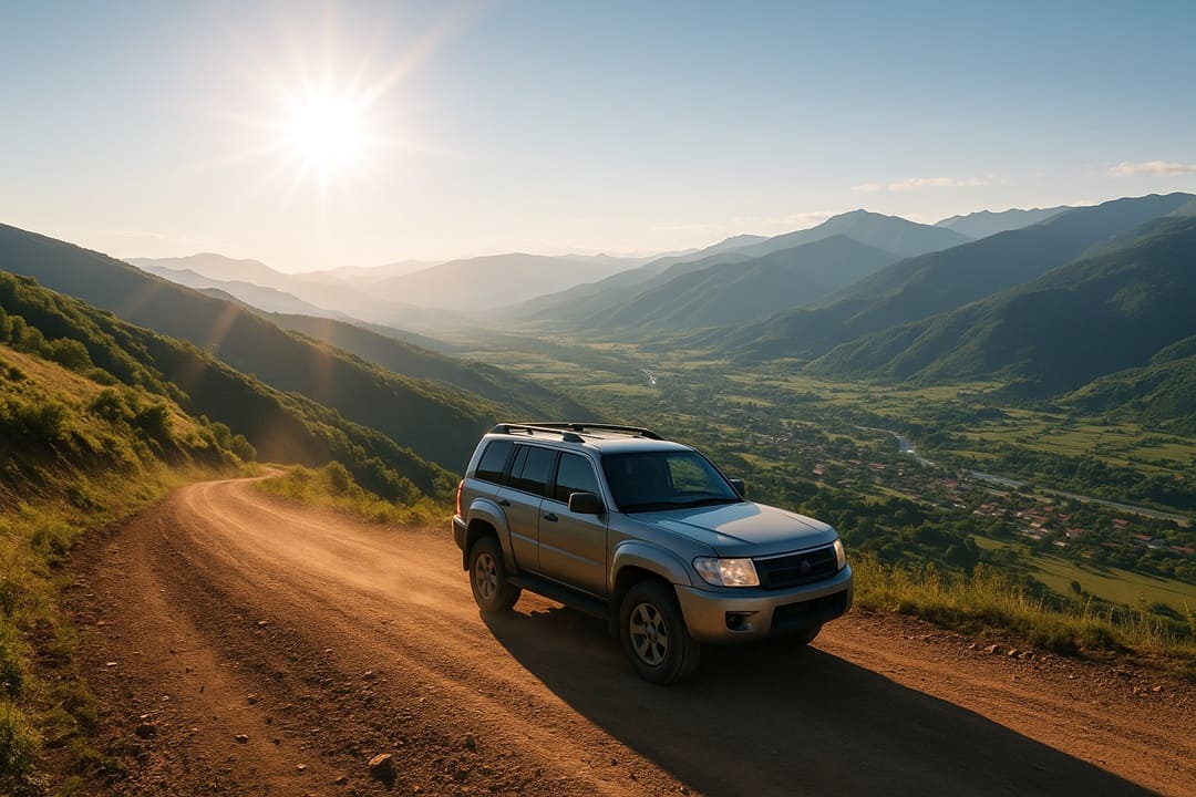 mountain road Georgia